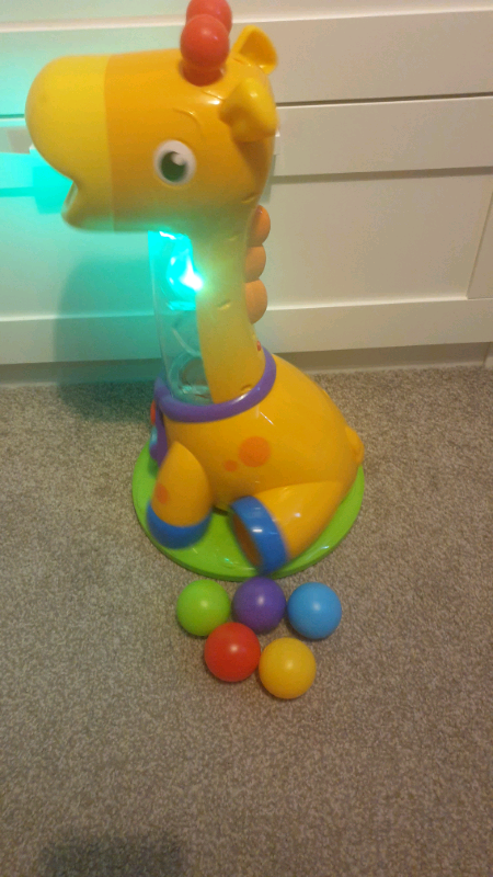 bright starts spin & giggle giraffe